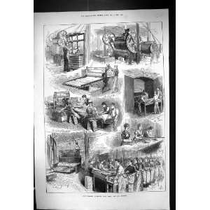  1874 Biscuit Making Peak Frean Factory Industry Machinery 