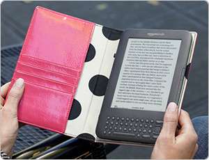 kate spade new york Patent Leather Kindle Cover (Fits Kindle Keyboard 