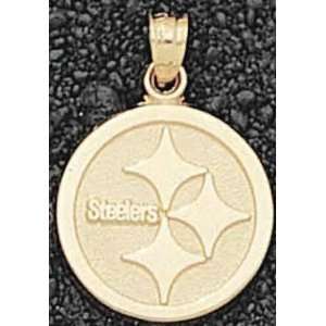 Pittsburgh Steelers Logo Gold Pendant
