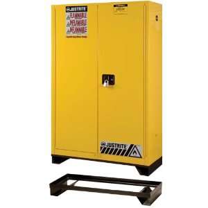     Hvy Gauge Steel   Cabinet Size 30 & 40 Gal.   load capacity 454lbs