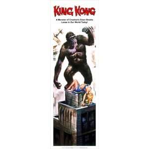  KING KONG   EMPIRE STATE BLDG   VINTAGE MOVIE POSTER (Size 