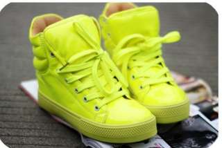   fashion Candy cute sweet color Platform sport shoes boots Sneakers