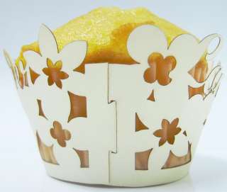 Laser Cut I Love You Mother Cupcake Wrappers(12pc.)  