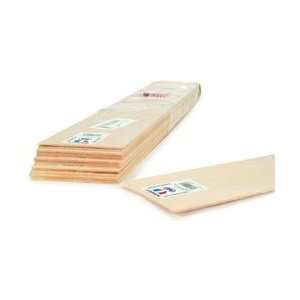  Midwest Products Basswood 24 Sheet 1/2X3 B4309; 5 Items 