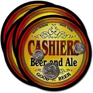  Cashiers, NC Beer & Ale Coasters   4pk 