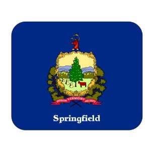  US State Flag   Springfield, Vermont (VT) Mouse Pad 