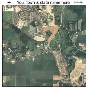  Aerial Photography Map of Pingree Grove, Illinois 2011 IL 