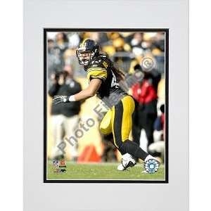 Nfl Pittsburgh Steelers Troy Polamalu Matted  Sports 