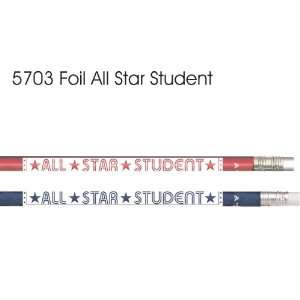  All Star Student Pencil. 36 Each. A5703. HB #2 Awards 
