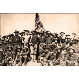   Roosevelt and His Rough Riders on San Juan Hill   24x36 Poster (p2