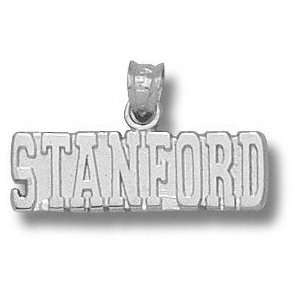  Stanford Cardinal Sterling Silver STANFORD 1/4 Pendant Sports