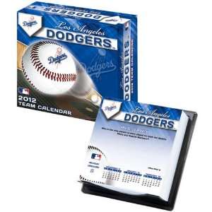  Los Angeles Dodgers 2012 Daily Box Calendar Office 