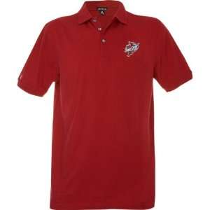   Cyclones Red Classic Pique Stainguard Polo Shirt