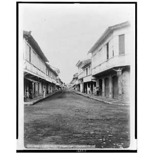  Calle Real street of Cavite,Philippines 1899