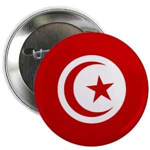  TUNISIA World Country Flag 2.25 inch Pinback Button Badge 