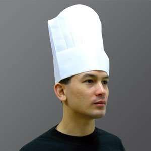   12 Adjustable White Viscose Paper Chef Hat 5 / Pack