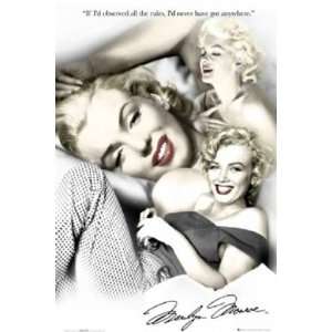  Marilyn Monroe The Rules Quote Celebrity Motivational 