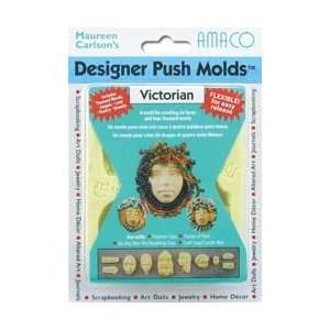  AMACO Designer Push Molds Victorian 123 13N; 3 Items/Order 