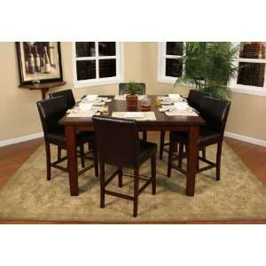  Cameo Counter Height Dining Group Furniture & Decor