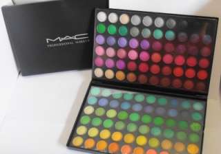MAC 120 Professional Eyeshadow Palette & MAC 10pc Brush Set  