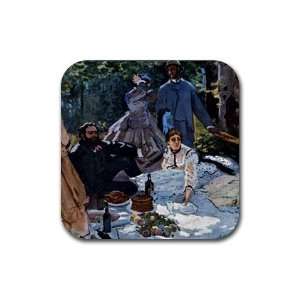  The Breakfast Outdoors, Central Section By Claude Monet 