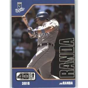  2002 Upper Deck 40 Man #305 Joe Randa   Kansas City Royals 