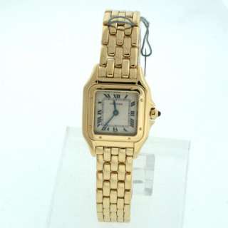 Cartier Panther 18k yellow gold Ladies Watch.  