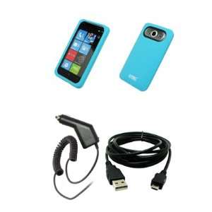   Car Charger (CLA) + USB Data Cable for T Mobile HTC HD7 Electronics