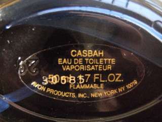 Rare Avon Casbah Eau De Toilette 1.7 oz  