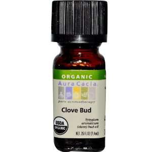  Clove Bud, Essential Oil, CERTIFIED ORGANIC, .25 oz 