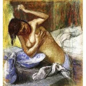   paintings   Edgar Degas   24 x 26 inches   Woman Sponging Her Chest