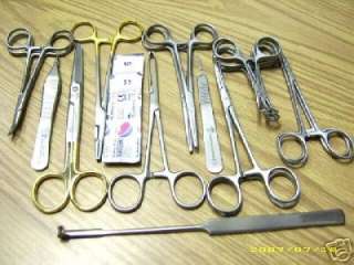 48 PC TC OR GRADE CANINE SPAY PACK VETERINARY SURGICAL  
