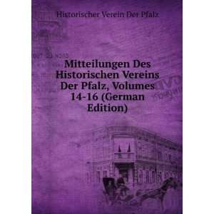   German Edition) (9785875575877) Historischer Verein Der Pfalz Books