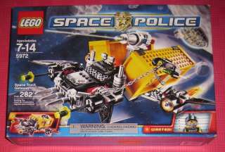 LEGO SPACE POLICE SPACE TRUCK GETAWAY 5972 NIB 282 PC  