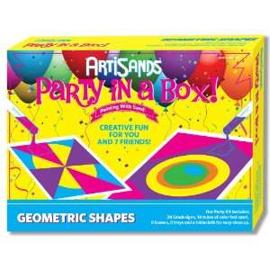  ArtiSands Party In A Box Geometric Shapes Toys & Games