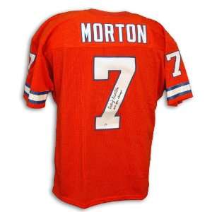  Craig Morton Autographed Jersey   Authentic   Autographed NFL 