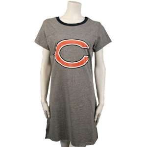  Chicago Bears Ash Ladies Nightshirt