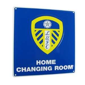  Leeds United FC. Home Changing Room Metal Sign Sports 