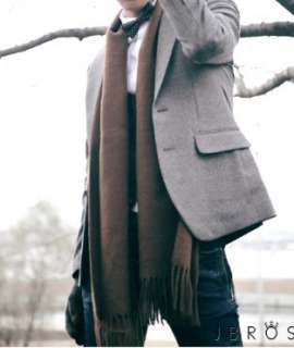 Men Fashion Korean Faux Cashmere Warm Soft Scarf 6 colours  