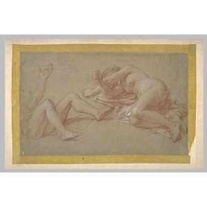 Hand Made Oil Reproduction   Charles Le Brun   32 x 22 inches   Femme 