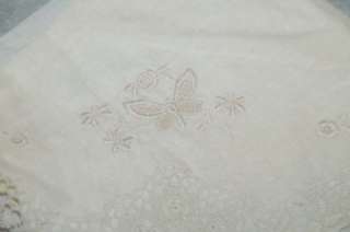 Lot Vintage Handkerchiefs Embroidered Linens Lace Patch  