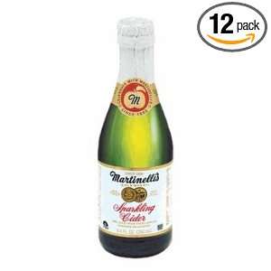 Martinelli & Co. Sparkling Apple Cider, 8.40 Ounce (Pack of 12 