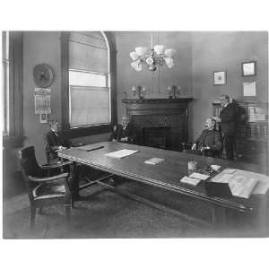   Conference,directors office,1st National Bank,NJ,1908