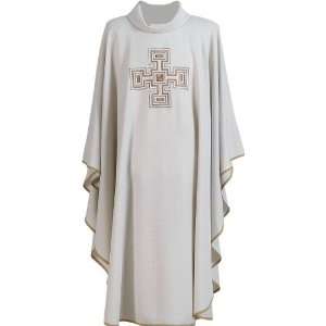    Hayes Finch Squares and Lines Cross Chasuble