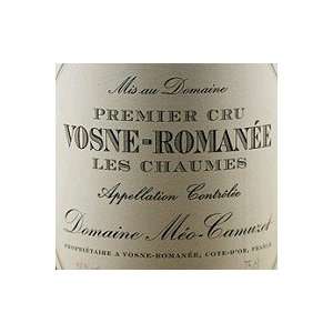    camuzet Vosne romanee Les Chaumes 2008 750ML Grocery & Gourmet Food