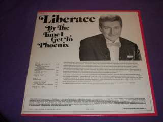 Liberace By the Time I Get to Phoenix SPC 3208 Rare LP  