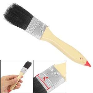  Amico Wood Handle Black Hair 1 Width Oil Painting Brush 