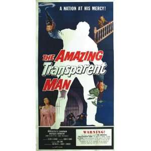 The Amazing Transparent Man Movie Poster (11 x 17 Inches   28cm x 44cm 