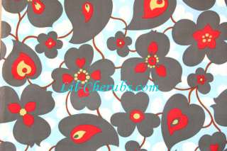 Amy Butler Lotus Morning Glory Linen Fabric by yard  