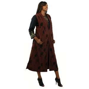  Sleeveless Duster Brown Chickie (Sm/Md) 